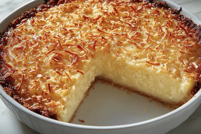 Crustless-Coconut-Pie