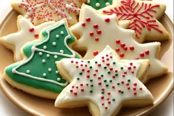 Soft Christmas Cookies for the Holidays!